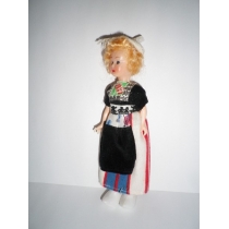 Голландская кукла, 17 см.