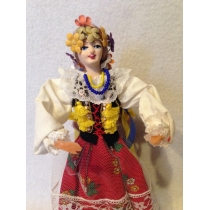 Польская коллекционная кукла (высота 25.5 см) 