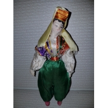 Коллекционная кукла  ТУРЦИЯ (высота 18.5 см) 