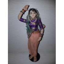 Коллекционная кукла ИНДИЯ (высота 23 см) 
