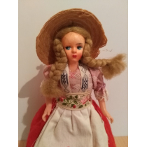 Коллекционная кукла   (высота  по макушку 20 см) 