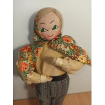 Кукла из натуральных материалов BONECAS LE VELLY Folclore dos Acores ( высота 25 см) 