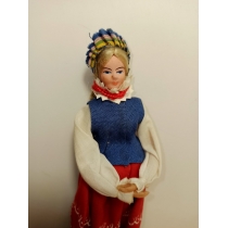 Коллекционная кукла Польша 1994 год ( высота 18.5 см) 