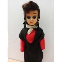 Коллекционная кукла США АМИШ  ( высота 18.5см)