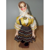 Коллекционная кукла Греции ( высота  16 см) 
