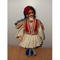 Коллекционная кукла Греции (высота 10.8 см)