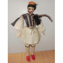 Коллекционная кукла Греции (высота  29.5см)