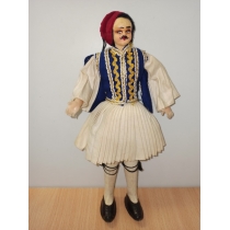 Коллекционная кукла Греции (высота  27.5см)