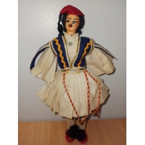 Коллекционная кукла Греции (высота 18см)