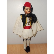 Коллекционная кукла Греции (высота  19см)