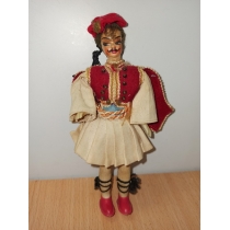 Коллекционная кукла Греции (высота  16.5см)
