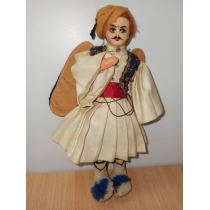 Коллекционная кукла Греции (высота  20.5см)