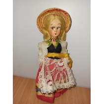 Коллекционная кукла ( высота 14.5 см) 
