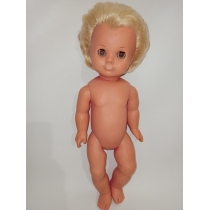 Куколка из ГДР , резина , номерная ( высота  39 см) 
