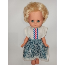 Куколка из ГДР , резина, номер ( высота 39см) 