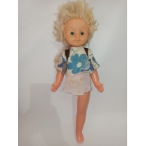 Кукла из СССР под реставрацию ( высота 47 см, высота ножки 24.3 см) 