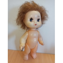 Пластиковая куколка из СССР ( высота 28 см) 