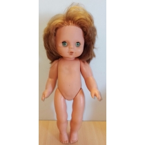 Целиком резиновая куколка из ГДР ( высота 37 см) 