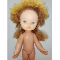 Кукла с клеймом на резинках, МЛП УССР Днепропетровского завода.игрушек ( высота 35 см) 
