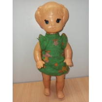 Пластиковая куколка из СССР  ( высота 25 см) 