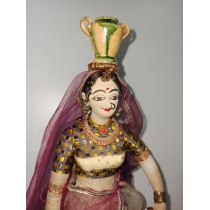 Коллекционная кукла Индия ( высота 27.5 см)