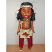 Коллекционная куколка из колкого пластика ( высота 20 см) 