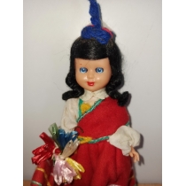 Коллекционная куколка  ( высота по макушку 14 см)