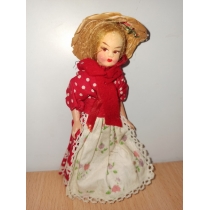 Коллекционная кукла ( высота по макушку 13 см) 