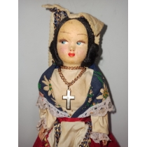 Коллекционная кукла ( высота по макушку 26 см) 