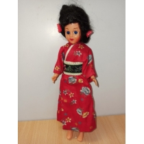 Коллекционная кукла  ( высота 21 см) 