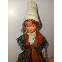 Коллекционная кукла  Франция ( высота по макушку 14 см) 