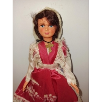 Коллекционная кукла  Франция ( высота по макушку 18.5 см) 