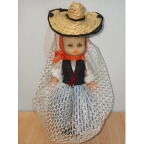 Коллекционная кукла Испания ( высота общая 19.5 см) 
