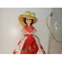 Коллекционная кукла Франция ( высота 11.2 см) 