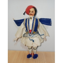 Коллекционная кукла Греция  ( высота 17 см)