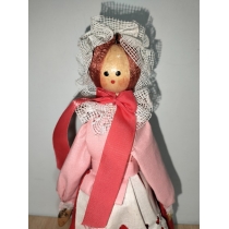 Деревянная кукла из Польши ( высота 19.5 см) 