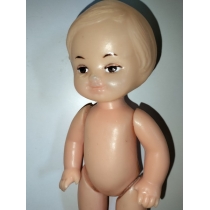 Пластиковая куколка пупс из СССР ( высота 24.5 см) 