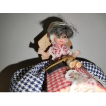 Коллекционная куколка  ( высота куколки около 9 см) 