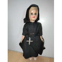 Коллекционная кукла  МОНАШКА ( высота 19.5 см) 