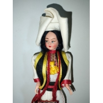 Коллекционная кукла  ( общая высота 24 см) 