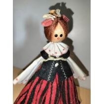 Коллекционная кукла  ( высота  17.5 см) 