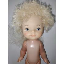 Кукла с клеймом на резинках, МЛП УССР Днепропетровского завода.игрушек ( высота 35 см) 