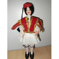 Коллекционная кукла Греция ( высота  18 см)