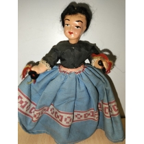 Коллекционная кукла ( высота 17 см) 
