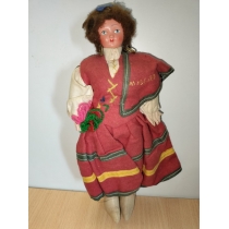 Коллекционная кукла. Мадейра  ( высота 27.5 см) 