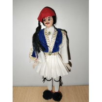 Коллекционная кукла Греция ( высота 17.3 см) 