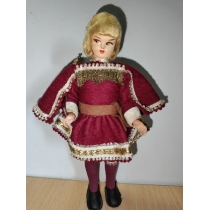 Коллекционная кукла ( высота 19 см)