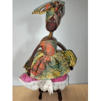 Коллекционная кукла Африка  ( высота 31 см) 