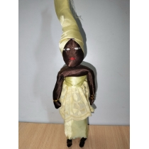 Коллекционная кукла  Африка  ( высота по макушку 19 см) 