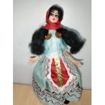 Коллекционная  кукла Греция ( высота 18 см)